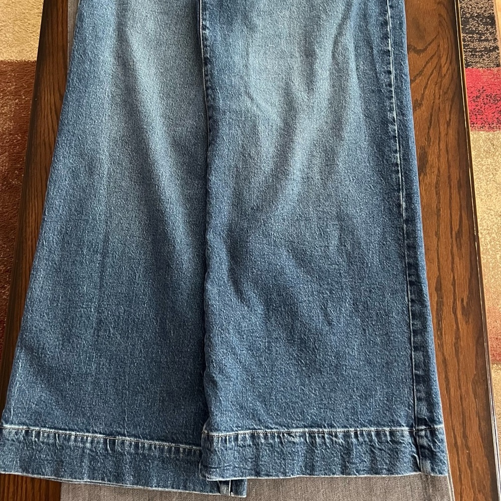 a.n.a size 12 high rise wide leg jeans